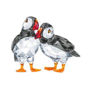 Swarovski Atlantic Puffins Figurine
